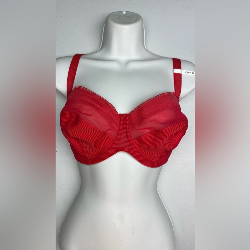 NWT Conturelle RED Unlined Underwire, 32DDDD *P1090